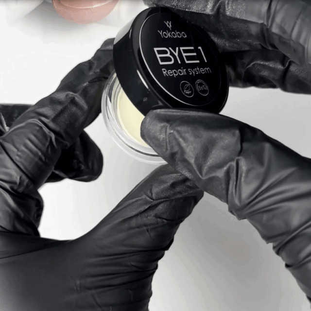 Laminacja paznokci - krok 1