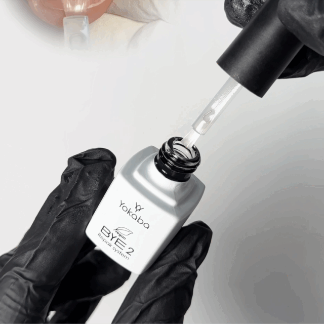 Laminacja paznokci - krok 2